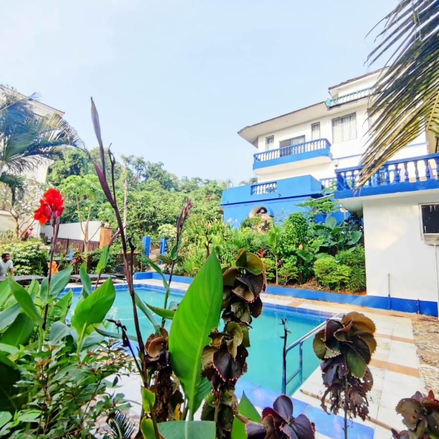 Amazing Hilltop 4 Bhk Villa With Private Pool Near Candolim Exterior foto