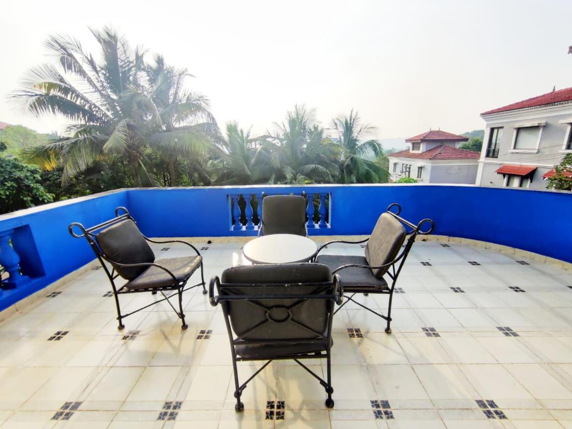 Amazing Hilltop 4 Bhk Villa With Private Pool Near Candolim Exterior foto